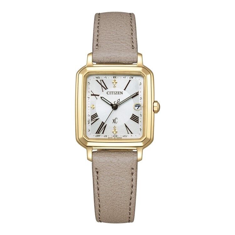 CITIZEN xC hikari Collection ES9502-12A Analog Solar Womens Watch New Japan