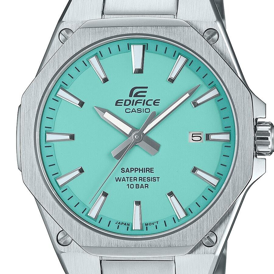 CASIO EDIFICE Standard EFRS108DJ2BJF Date Analog Quartz Mens Watch New Japan