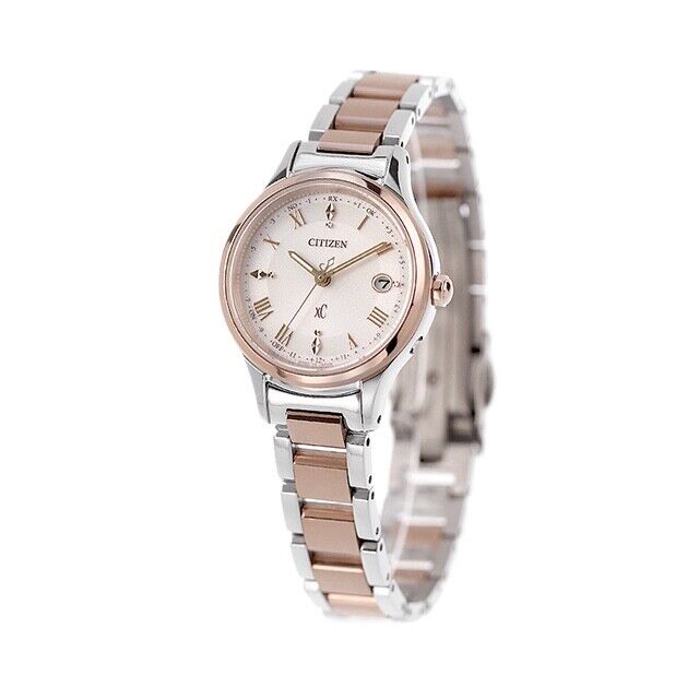 CITIZEN xC HIKARI ES9496-64W Titanium Analog Solar Womens Watch New Japan
