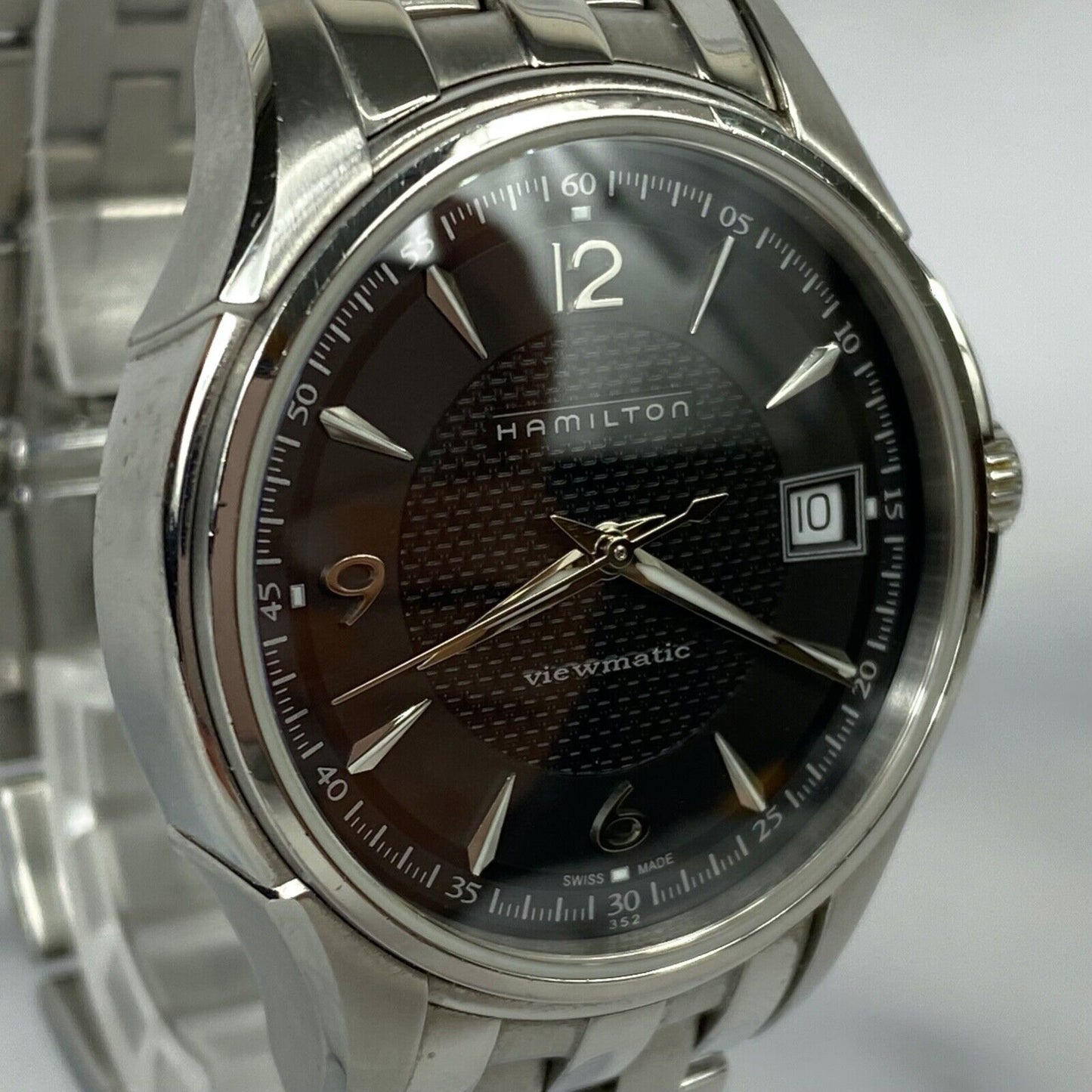 HAMILTON Jazzmaster Viewmatic H324550 25Jewels Mens Watch Vintage Excellent