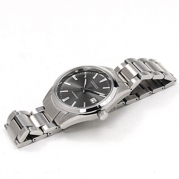 CITIZEN NB1050-59H Date Mechanical Gray Dial 24J Automatic Mens Watch New Japan