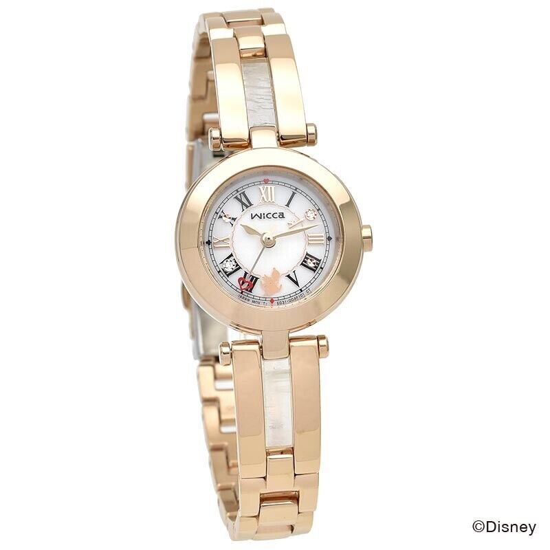 CITIZEN WICCA KP5-221-11 Disney Limited1000 Solar-Tech Womens Watch New Japan