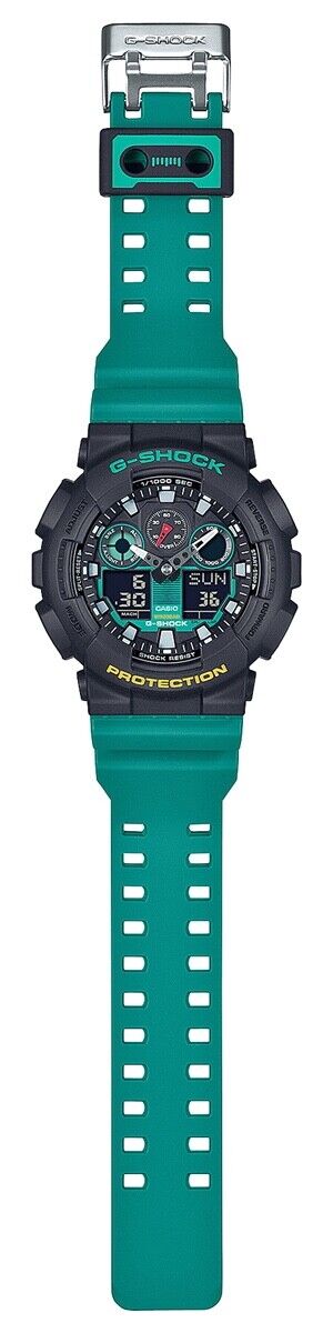 CASIO G-SHOCK GA-100MT-1A3JF MixTape Limited AnaDigi Quartz Mens Watch New Japan