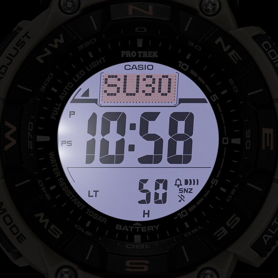 CASIO PRO TREK PRG-340SC-5JF Climber Line Digital Solar Mens Watch New Japan