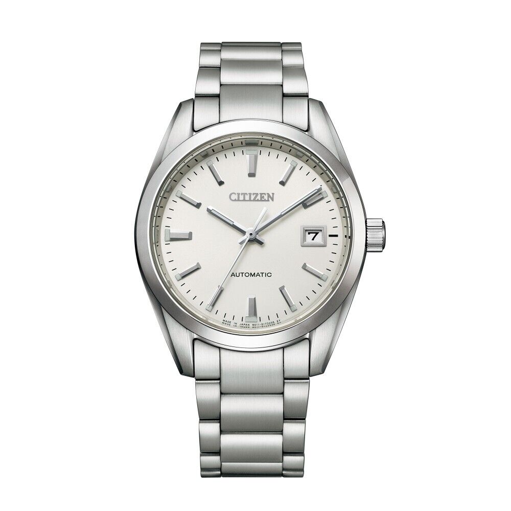 Citizen NB1050-59A Mechanical Automatic White Sapphire Glass Mens Watch New