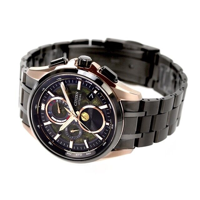 CITIZEN ATTESA HAKUTO-R Limited BY1009-64Y MoonPhase Solar Mens Watch New Japan