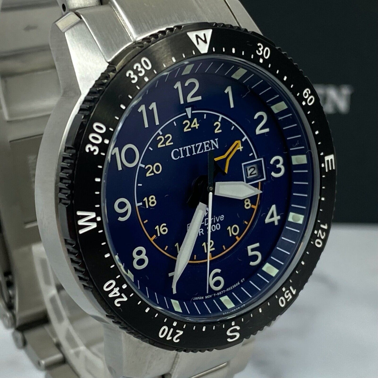 CITIZEN Promaster Land Eco-Drive BJ7094-5 Mens Watch With Box Vintage Excellent