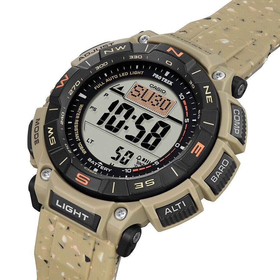 CASIO PRO TREK PRG-340SC-5JF Climber Line Digital Solar Mens Watch New Japan