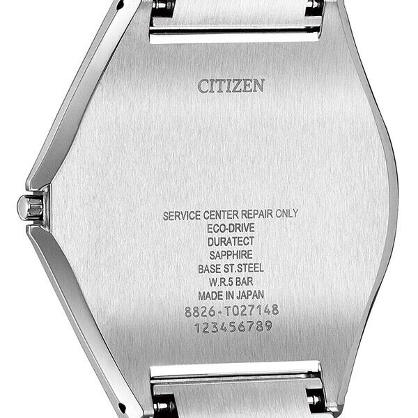 CITIZEN AR5060-58E Black Dial Analog Eco-Drive One Solar Mens Watch New Japan