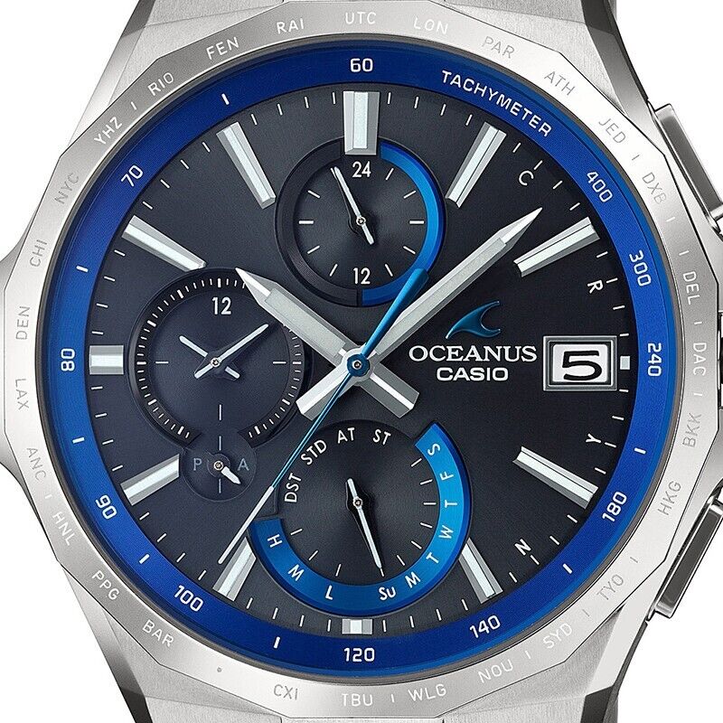 CASIO OCEANUS OCW-S5000-1AJF Mobile Link Bluetooth Radio Solar Mens Watch New