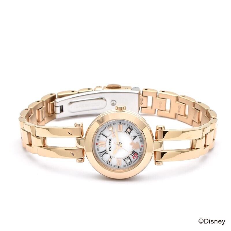 CITIZEN WICCA KP5-221-11 Disney Limited1000 Solar-Tech Womens Watch New Japan