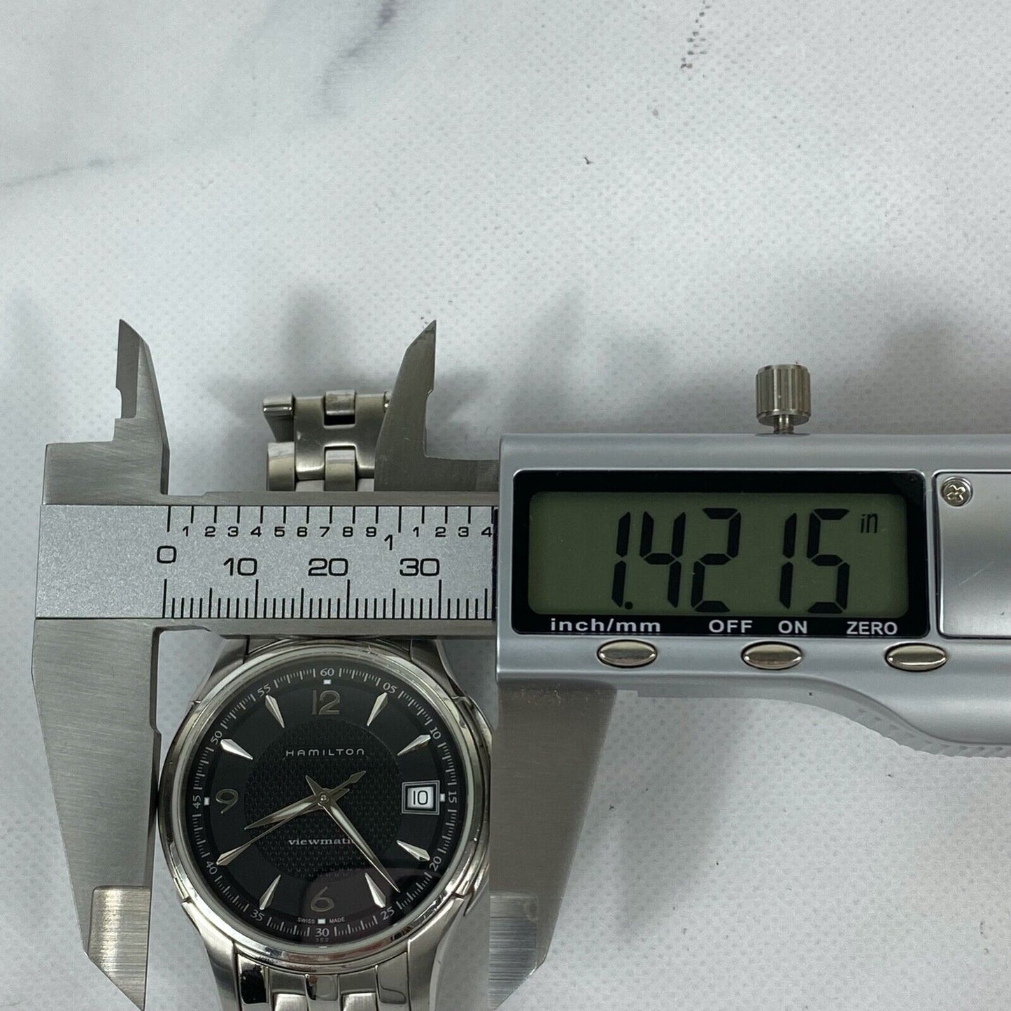 HAMILTON Jazzmaster Viewmatic H324550 25Jewels Mens Watch Vintage Excellent