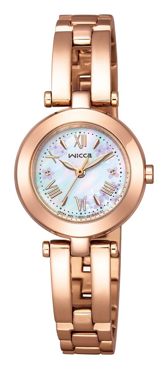 CITIZEN Wicca KP5-263-11 Analog Solar-Tech Womens Watch New Japan