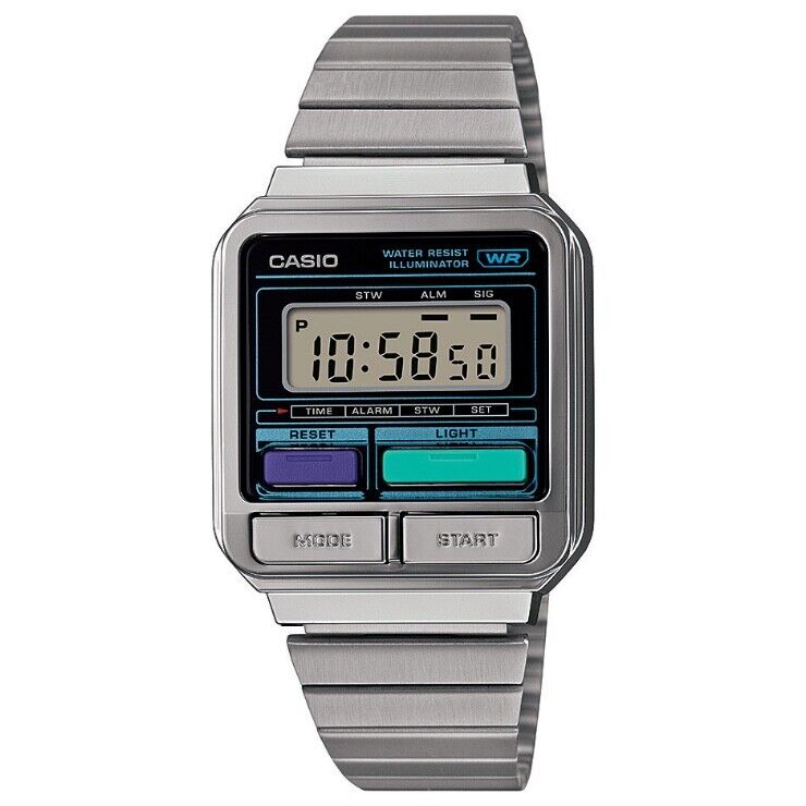 CASIO Standard A120WE-1AJF Illuminator Digital Quartz Mens Watch New Japan