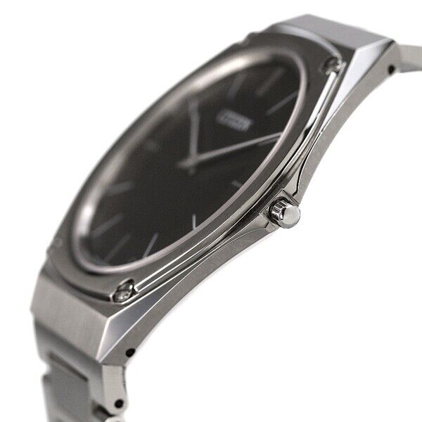 CITIZEN AR5060-58E Black Dial Analog Eco-Drive One Solar Mens Watch New Japan