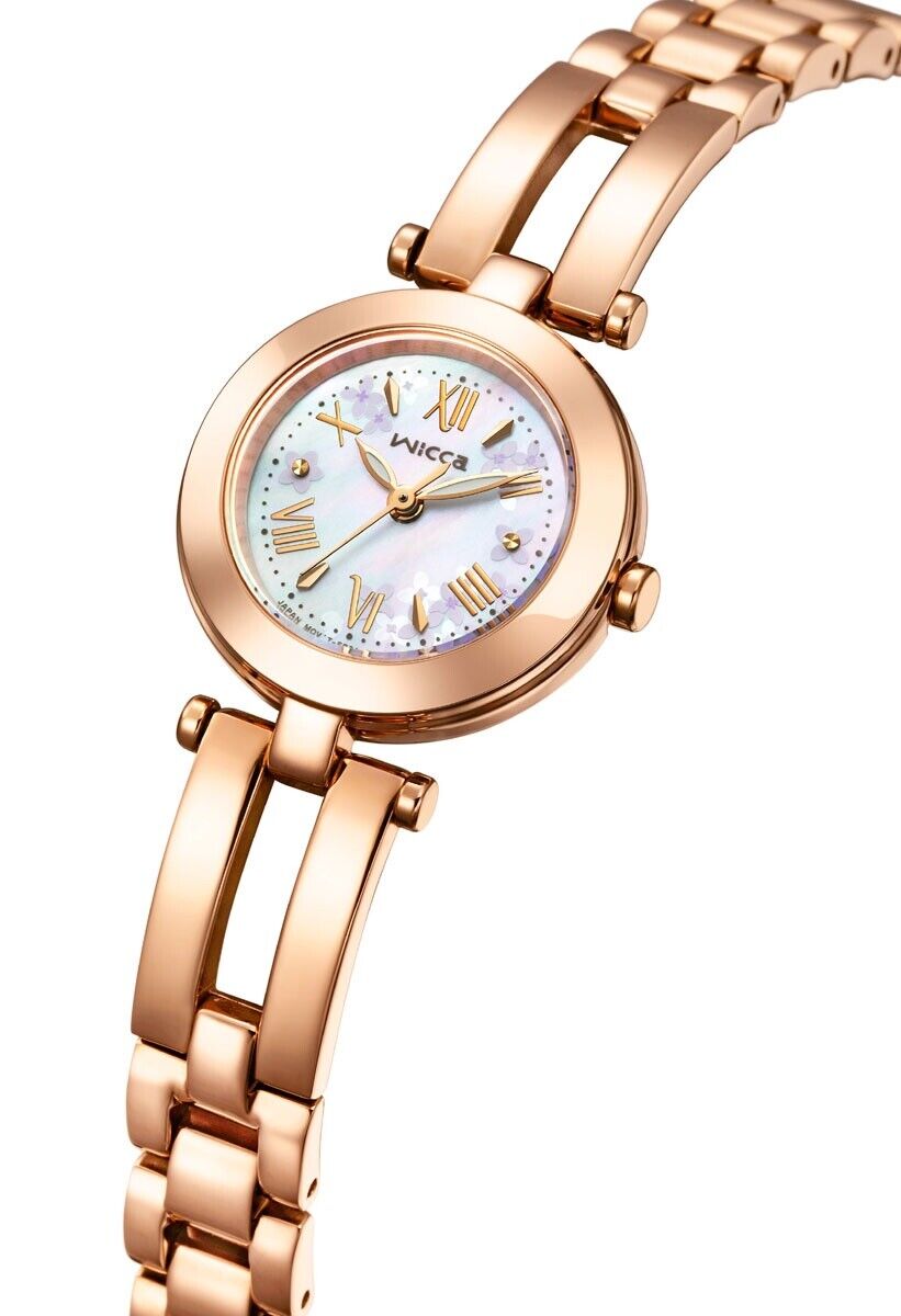 CITIZEN Wicca KP5-263-11 Analog Solar-Tech Womens Watch New Japan