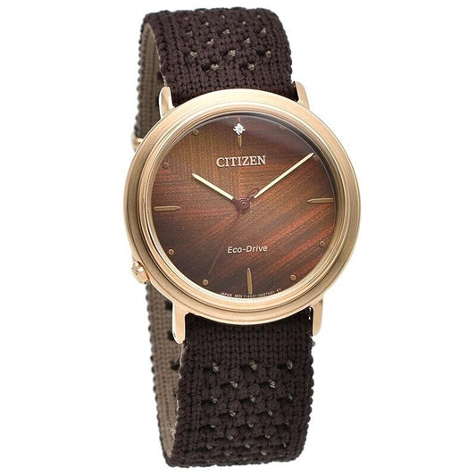 CITIZEN L Ambiluna Collection EM100348X EcoDrive Solar Mens Watch New Japan