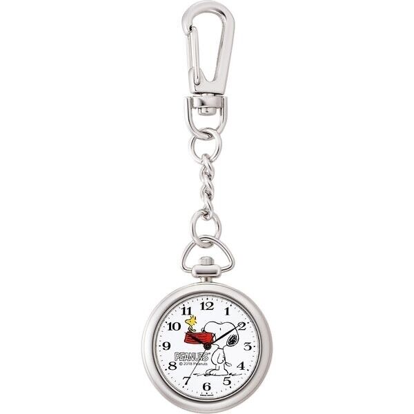 CITIZEN Q&Q PEANUTS Snoopy P004-204 Analog Quartz Womens Pocket Watch New Japan