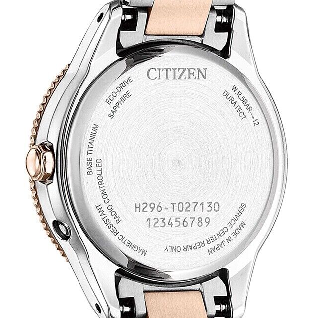 CITIZEN xC Floret Diamond EE100767W Titanium EcoDrive Womens Watch New Japan