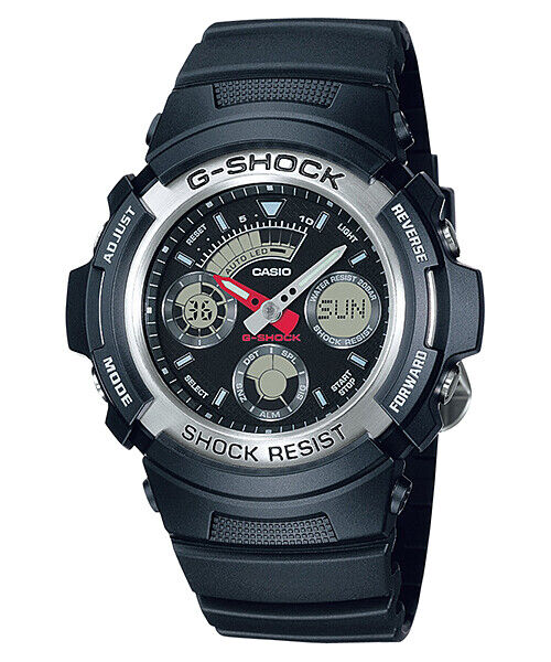 CASIO G-Shock AW-590 AW-590 Series 2 Color Variation Analog Digital Watch New