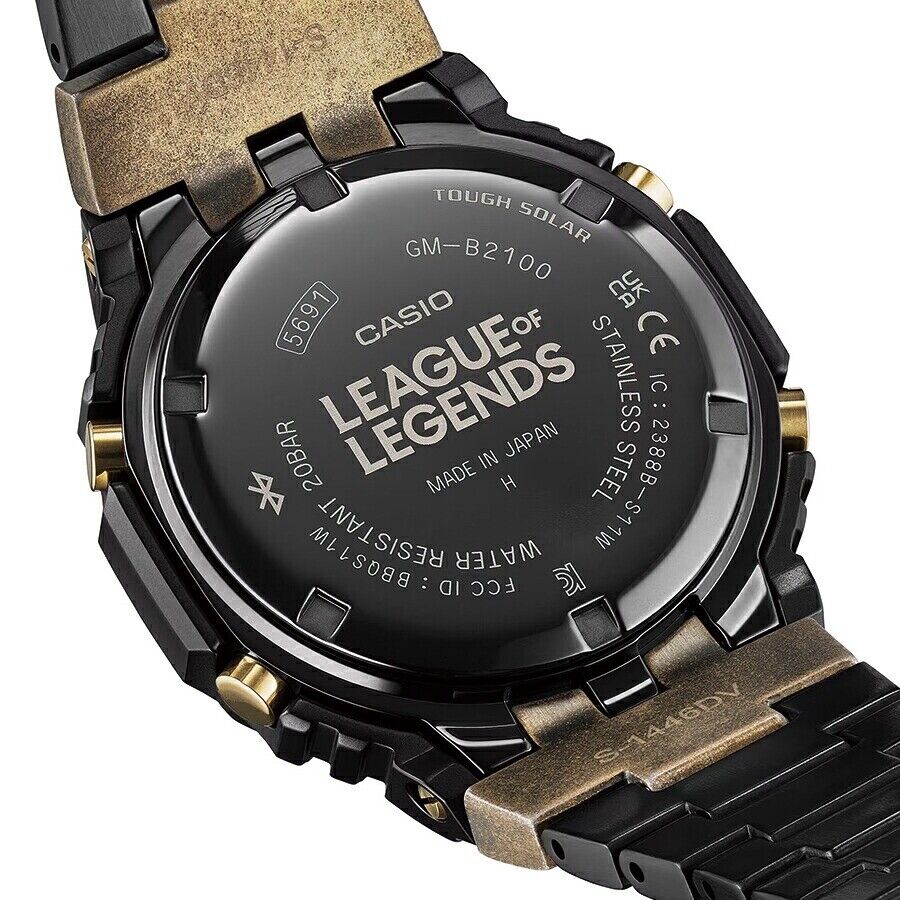 CASIO G-SHOCK LEAGUE OF LEGENDS GM-B2100LL-1AJR Solar Mens Watch New Japan