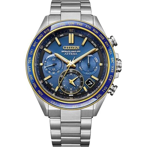 CITIZEN ATTESA CC405468L NeptuneLimited Titanium EcoDrive Mens Watch New Japan