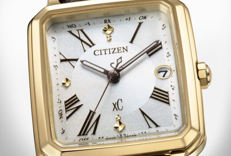 CITIZEN xC hikari Collection  ES9502-12A Analog Solar Womens Watch New Japan