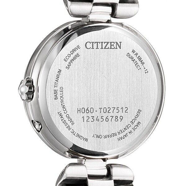 CITIZEN EXCEED ES9421-04E Limited Analog Eco-Drive Solar Womens Watch New Japan