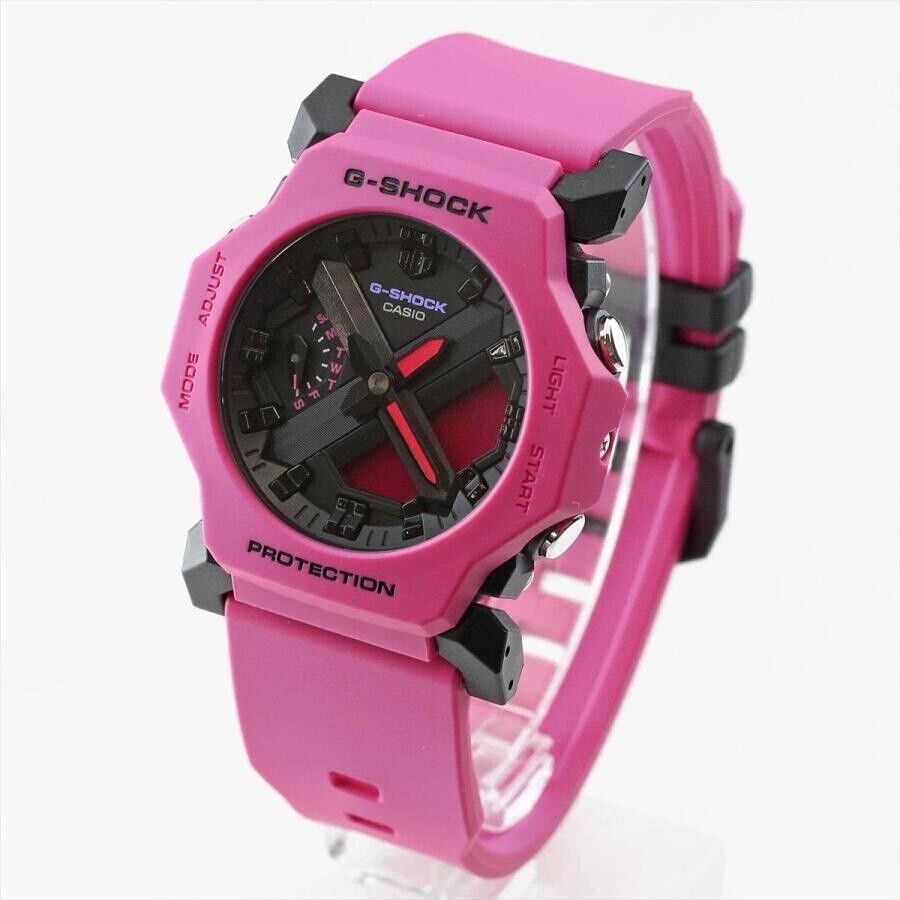 CASIO G-SHOCK GA-2300-4AJF Pink Ana/Digi Quartz Unisex Watch New Japan