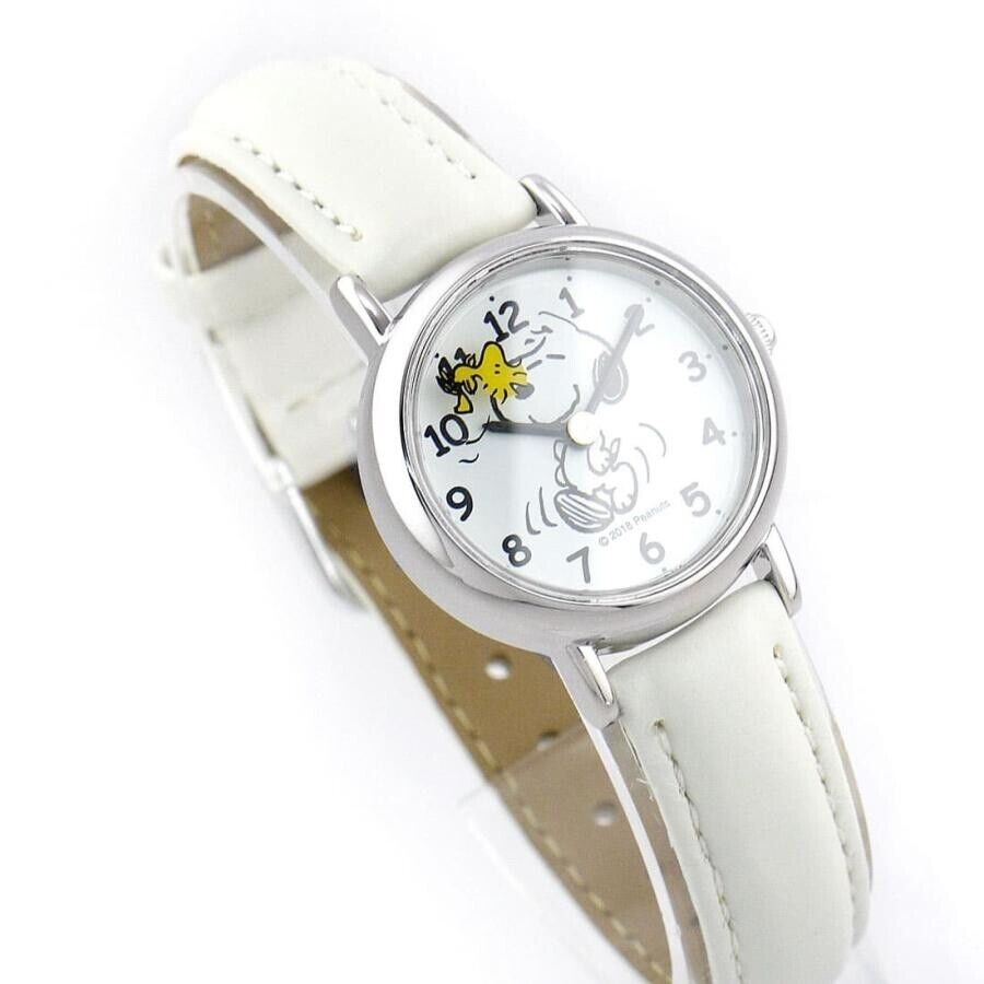 CITIZEN Q&Q PEANUTS Snoopy P003-314 Analog Quartz Womens Watch New Japan