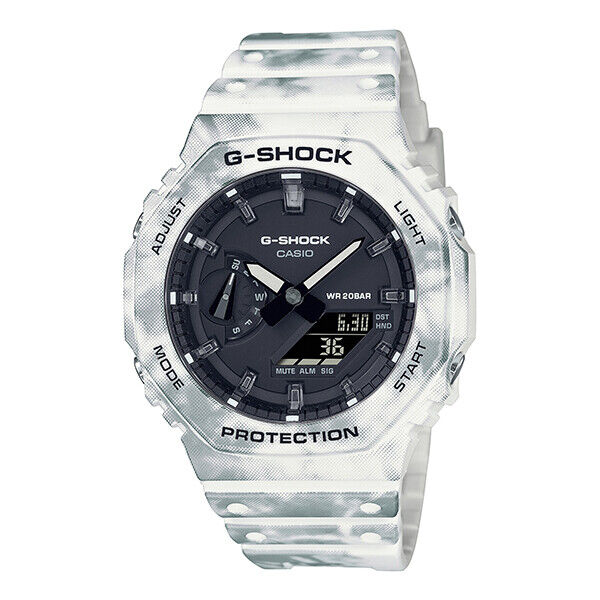 CASIO G-Shock GAE-2100 Series 2 Color Variation Camouflage Quartz Mens Watch New