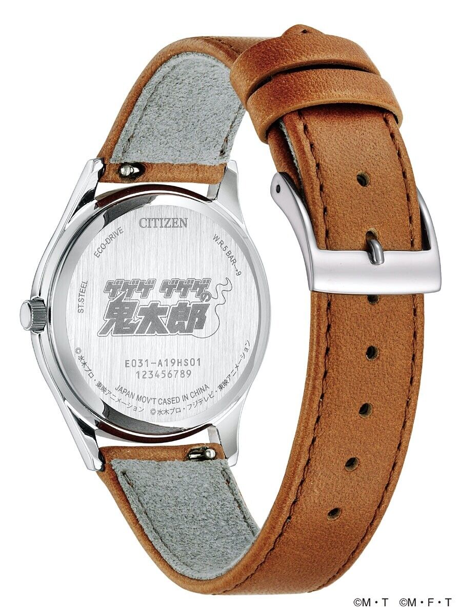 CITIZEN BJ654042A Gegege Gegege no Kitaro Analog Solar Mens Watch New Japan