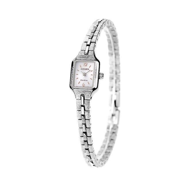 CITIZEN KEY KII: EG2040-55A Silver Analog Eco-Drive Solar Womens Watch New Japan