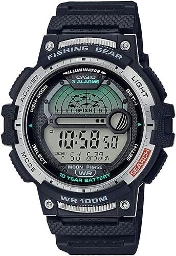 CASIO SPORTS GEAR WS-1200H-1AJF Fishing Digital Quartz Mens Watch New Japan