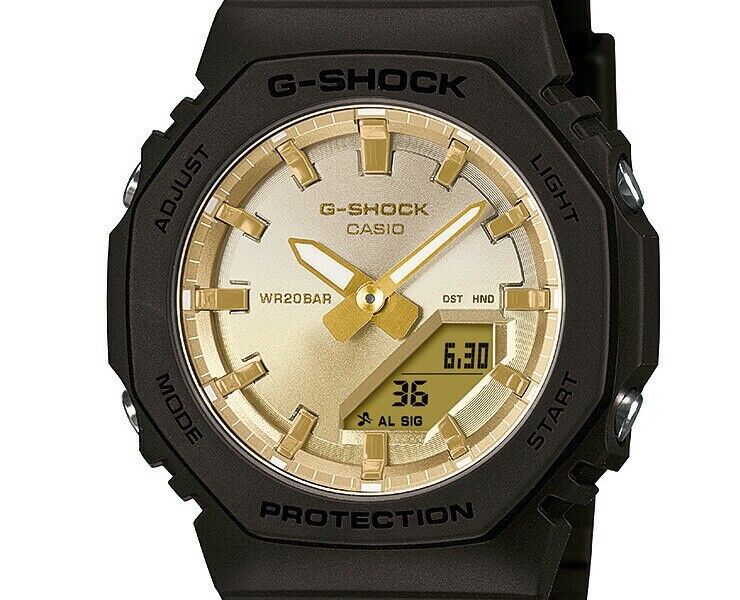 CASIO G-SHOCK GMA-P2100SG-1AJF Gold Ana/Digi Quartz Womens Watch New Japan