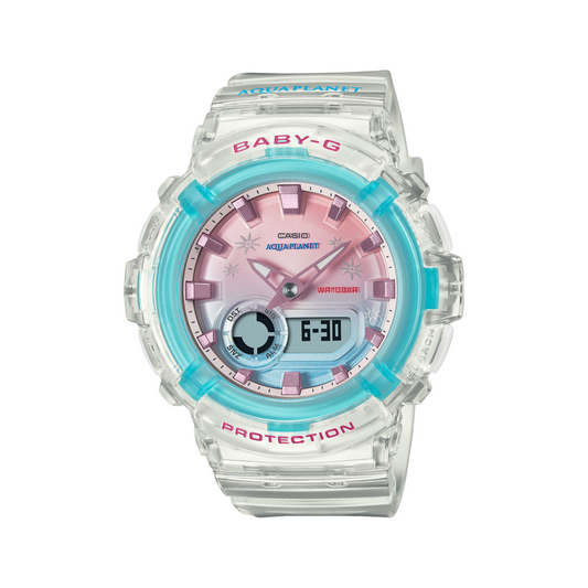 CASIO BABY-G AQUA PLANET BGA-280AP-7AJR Ana/Digi Quartz Womens Watch New Japan