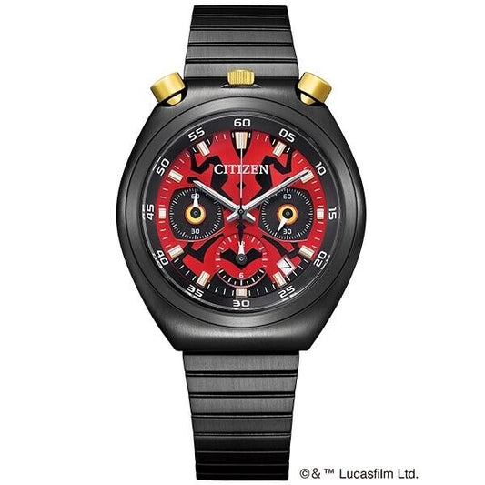 CITIZEN AN366855W Red STAR WARS DARTH MAUL Analog Quartz Mens Watch New Japan