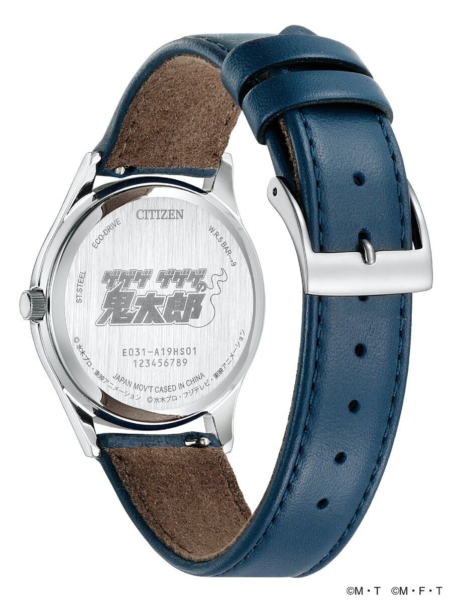 CITIZEN BJ654034L Gegege Gegege no Kitaro Analog Solar Mens Watch New Japan