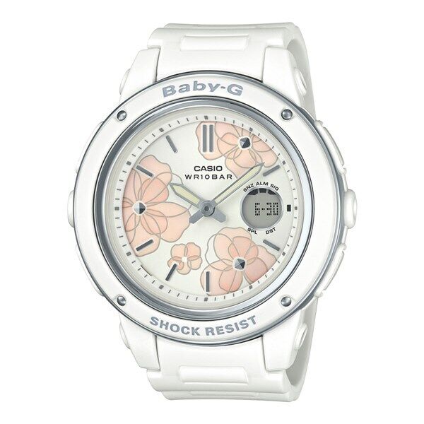 CASIO BABY-G Floral Dial Series BGA-150FL 2 Color Variation Womens Watch New