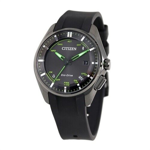 CITIZEN BZ4005-03E Bluetooth Titanium Eco-Drive Unisex Watch New Japan