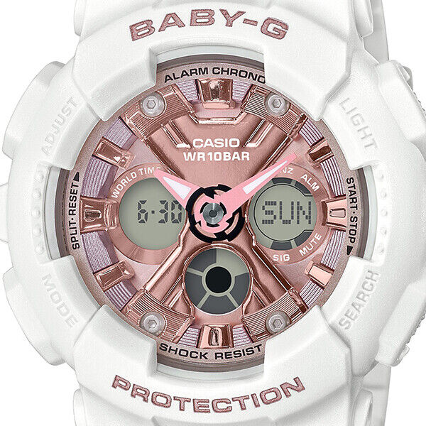 CASIO Baby-G BA-130 3 Color Variation Quartz Analog Digital Womens Watch New