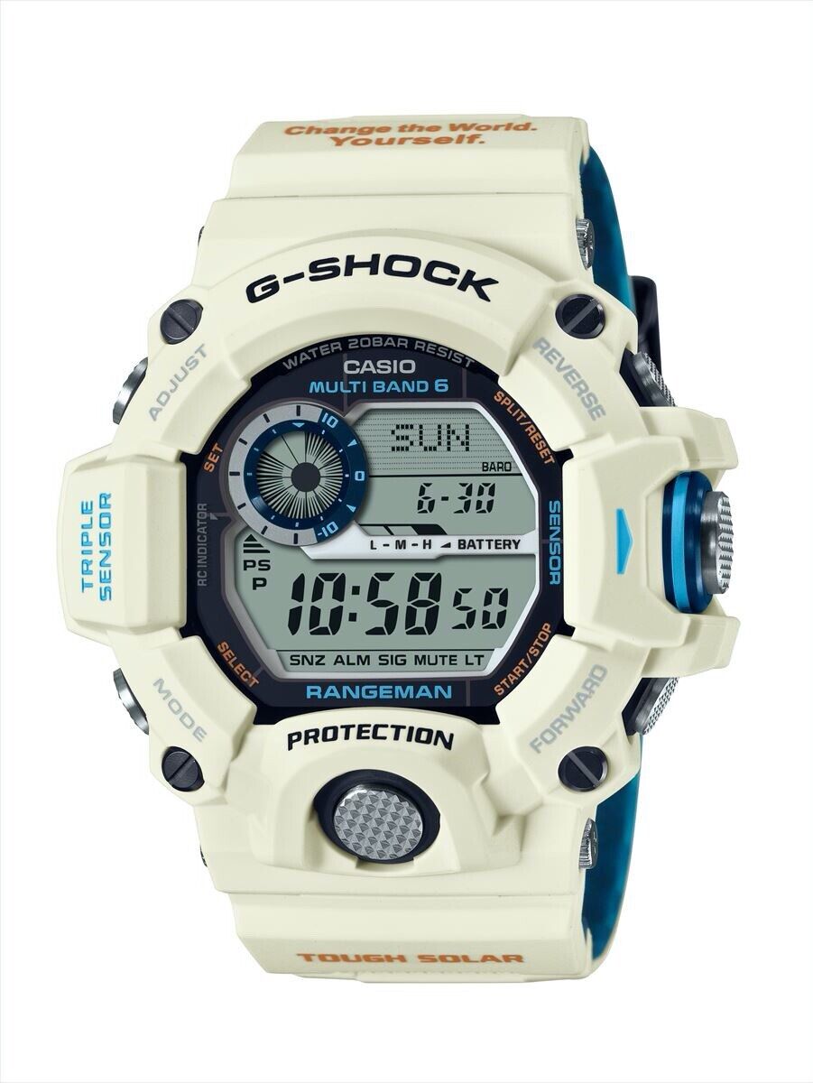 CASIO G-SHOCK EARTH WATCH GW-9408KJ-7JR Digital Solar Mens Watch New Japan