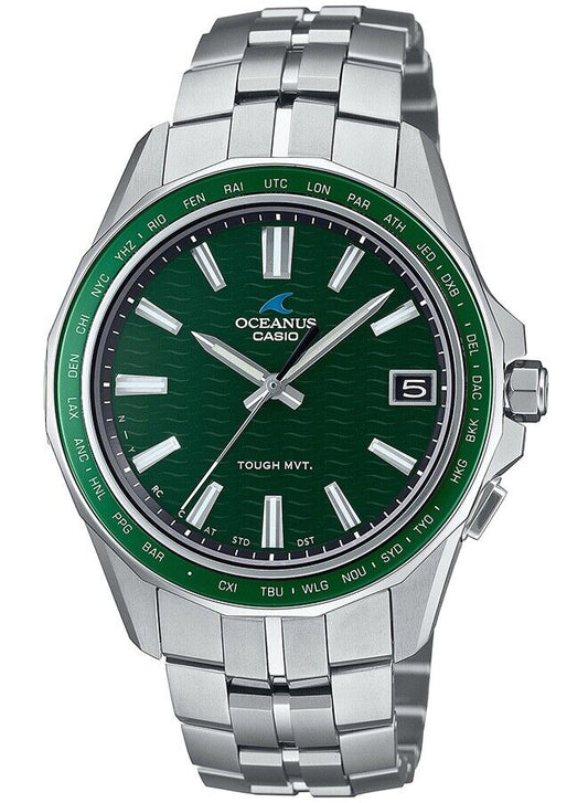 CASIO OCEANUS Manta OCWS4003AJF Bluetooth Titanium Solar Mens Watch New Japan