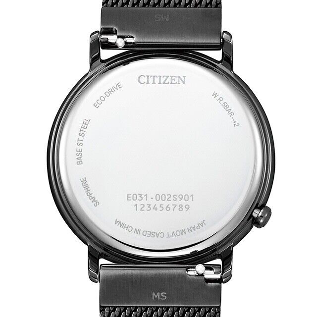 CITIZEN L Ambiluna Collection EM100747E EcoDrive Solar Mens Watch New Japan