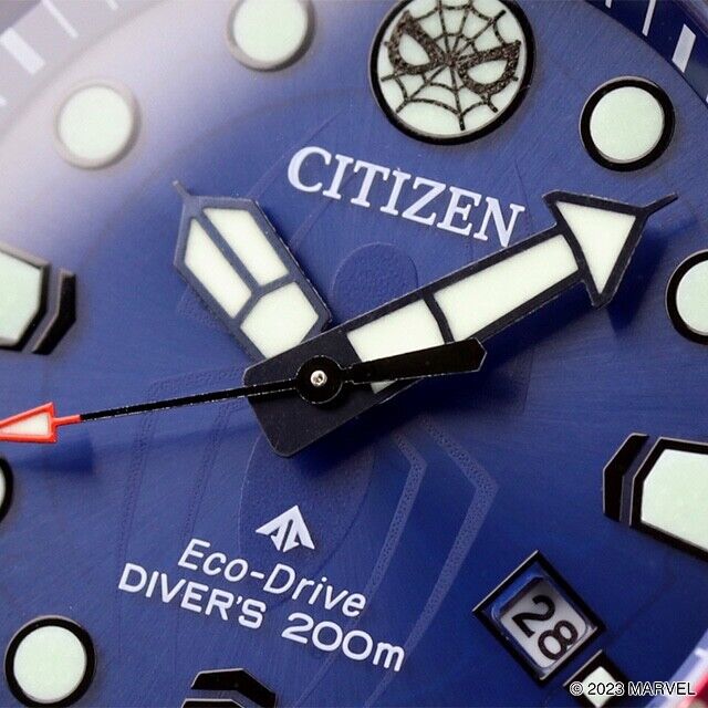 CITIZEN PROMASTR MARVEL BN0250-07L Analog Eco-Drive Solar Mens Watch New Japan