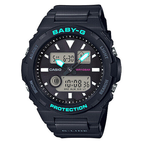 CASIO BABY-G G-LIDE BAX-100 2 Color Variation Analog Digital Womens Watch New