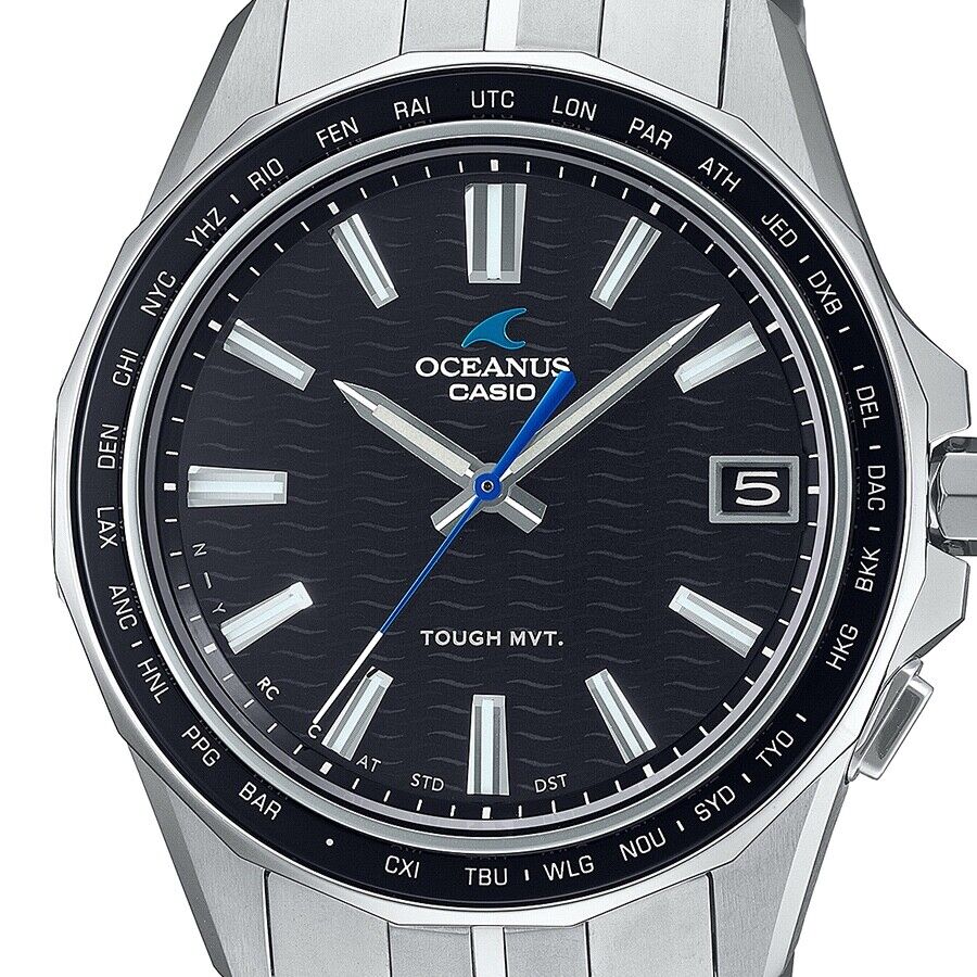 CASIO OCEANUS Manta OCWS4001AJF Bluetooth Titanium Solar Mens Watch New Japan