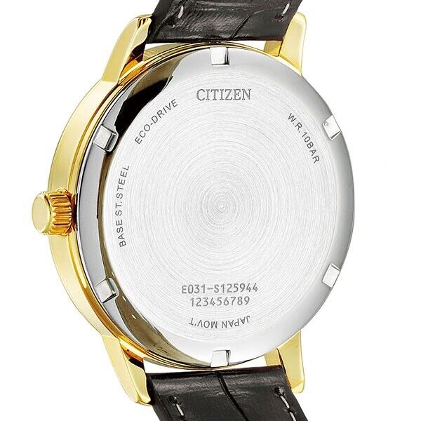 CITIZEN COLLLECTION BJ6543-10A Analog Eco-Drive Solar Mens Watch New Japan