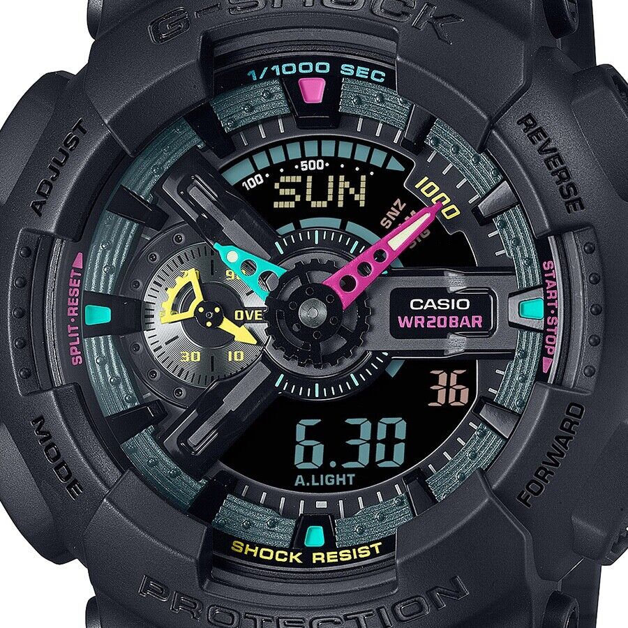 CASIO G-SHOCK GA-110MF-1AJF Analog/Digital Quartz Mens Watch New in Box