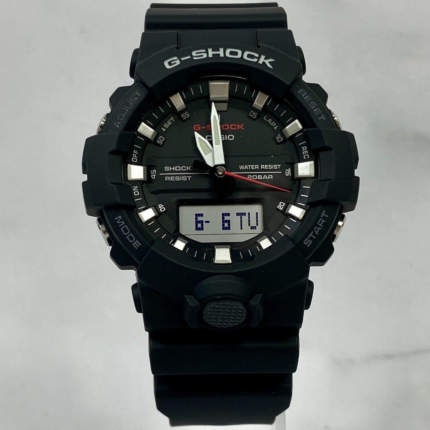 CASIO G-Shock GA-800-1AJF GA-800 Big Case Dual Time Analog Digital Men Watch New